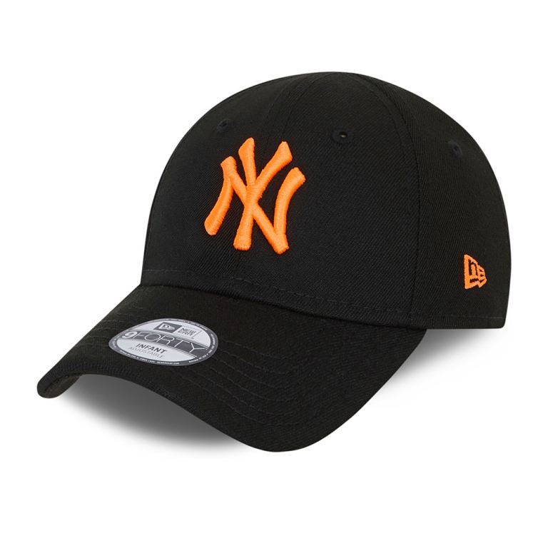 Gorras New Era Mlb Negros - New York Yankees Neon Pack Infant 9FORTY 36421YAXZ